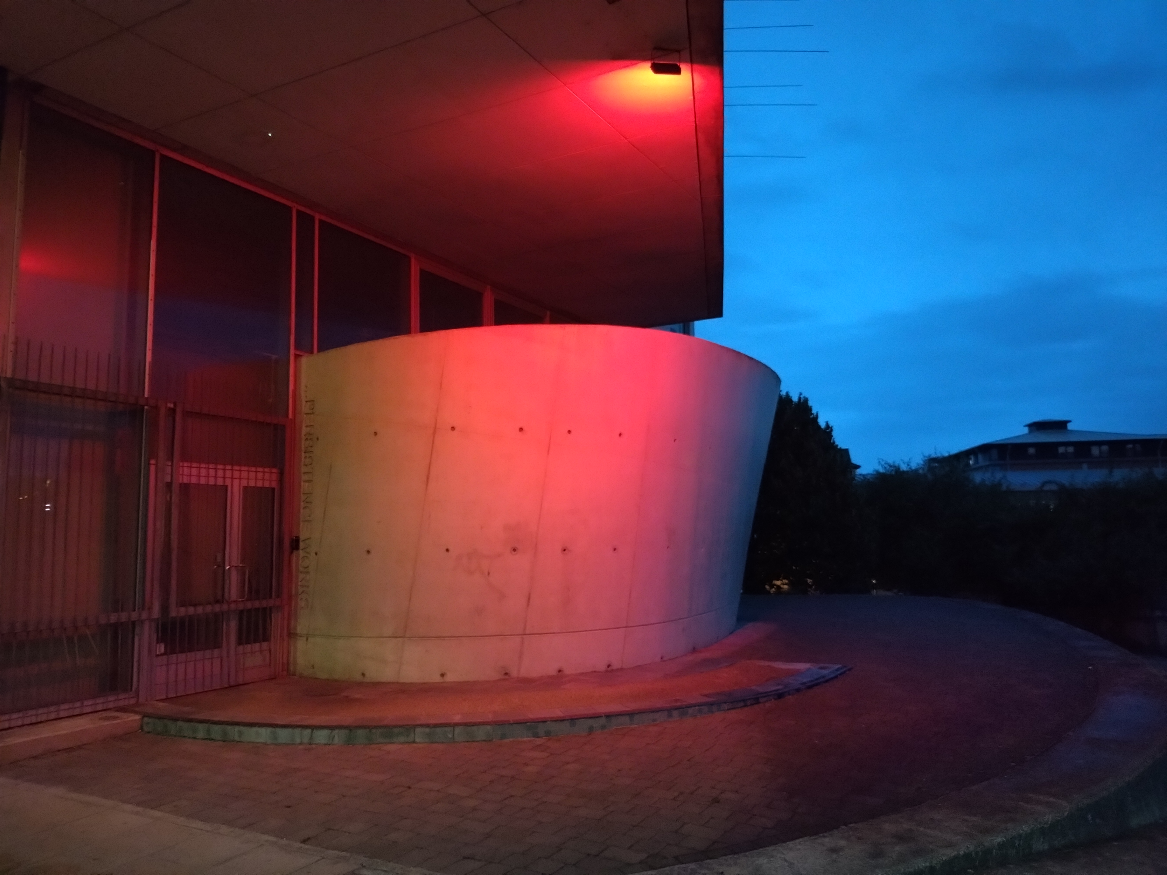 Low light image taken with the main camera.