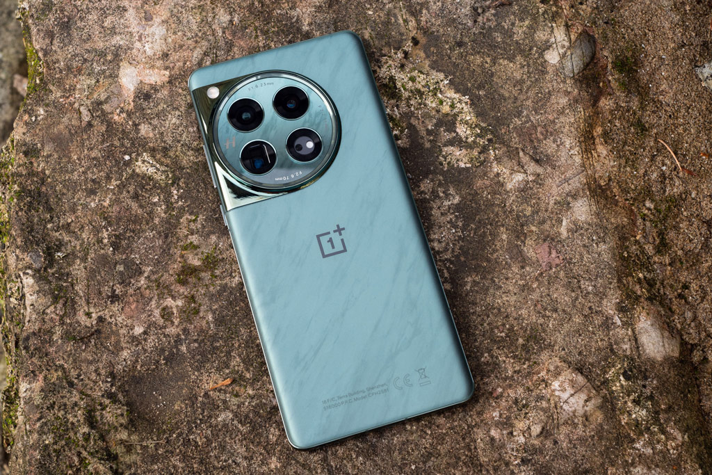 One Plus 12 smartphone, triple rear camera