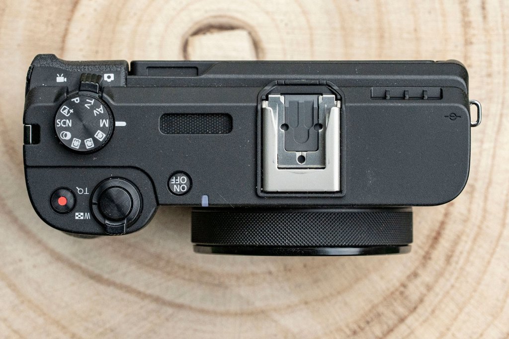 Canon PowerShot V1 top view